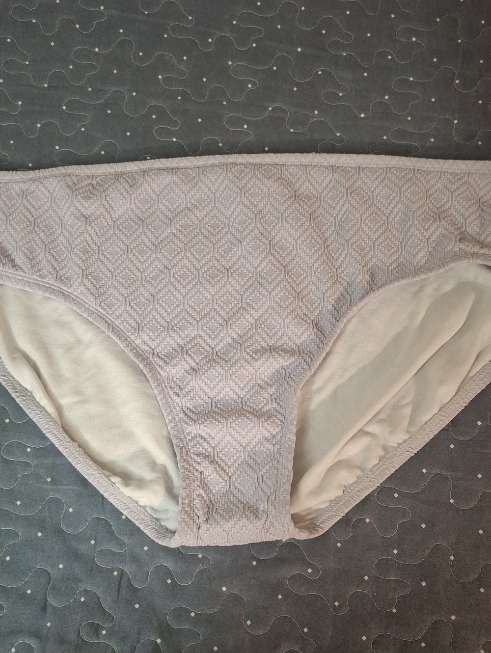 Freely Textured Light Purple Bikini Bottoms size 1X NWT